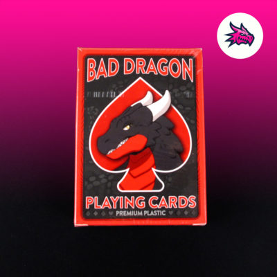 pvc plastic material waterproof playing cards bad dragon
