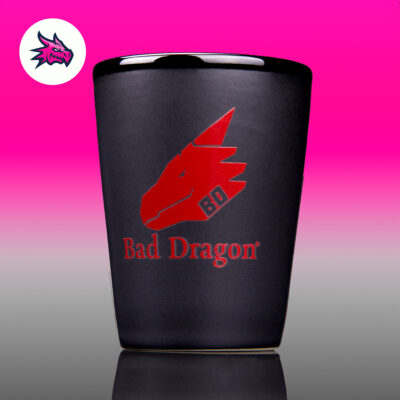 bad dragon shot glass liqueur drink cup mug